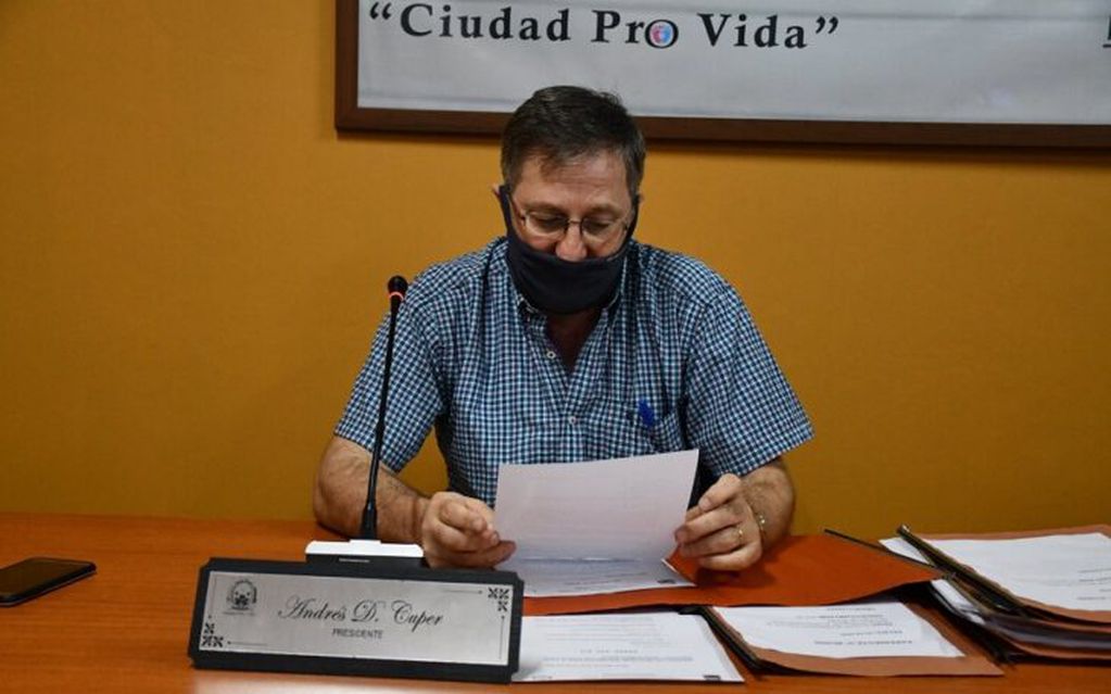 Andrés Cuper será Intendente interino de la ciudad de Wanda