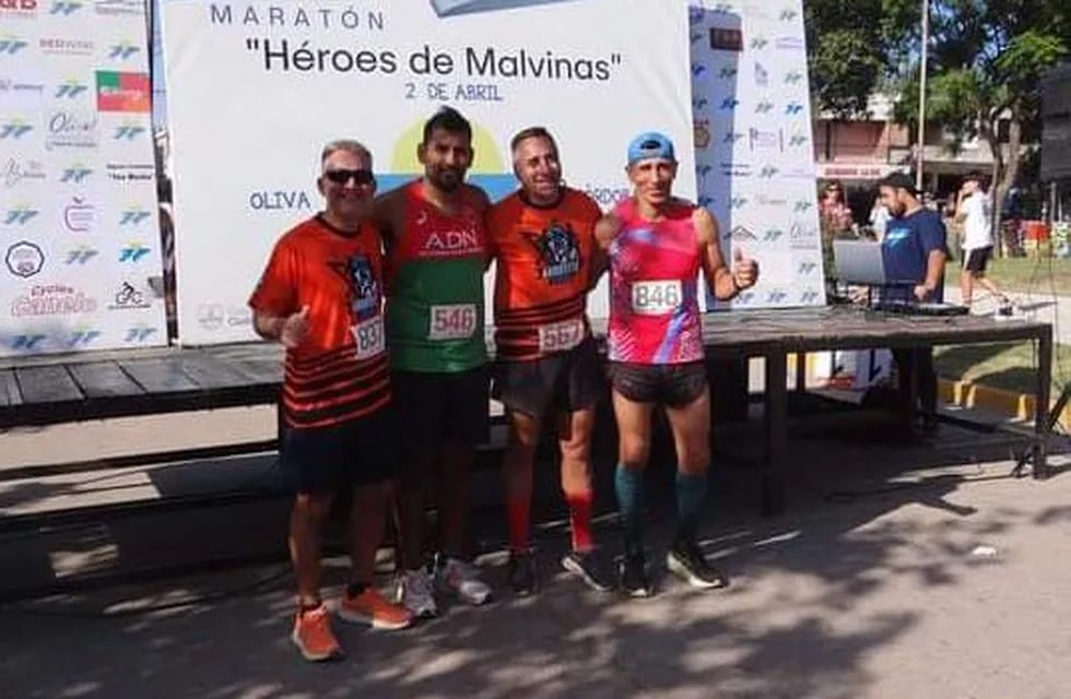 Arroyito Corre en la Maratón Héroes de Malvinas Oliva