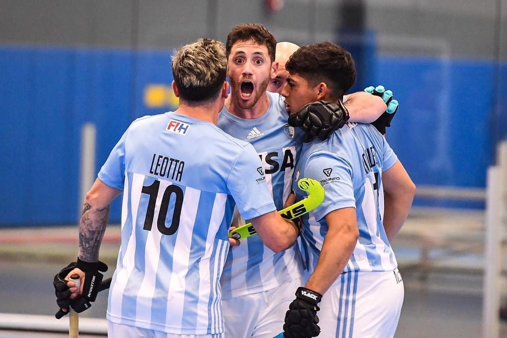Gran alegría por el triunfo argentinos en Estados Unidos.