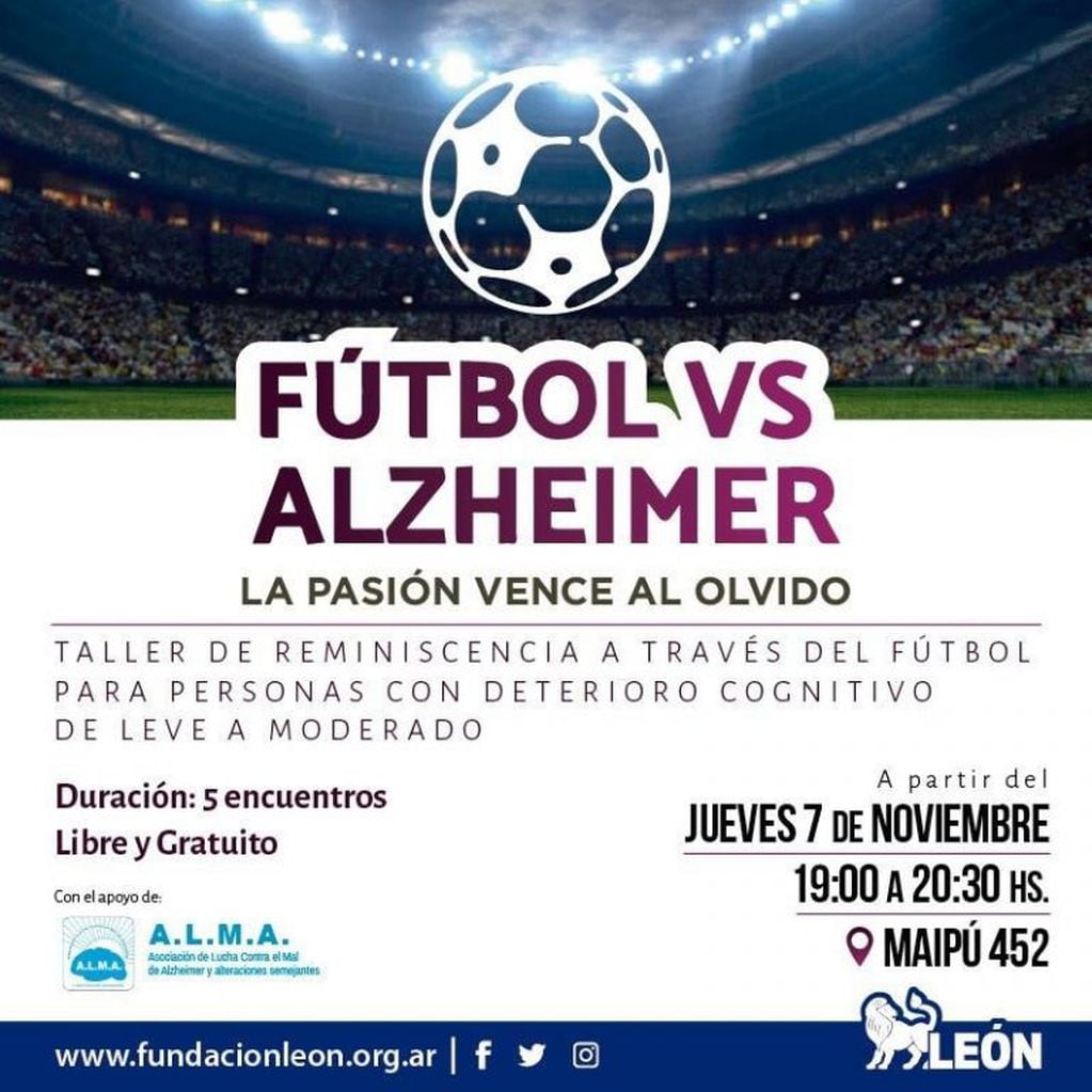 Fútbol vs Alzheimer