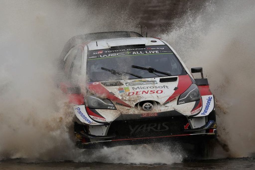 El Rally de Argentina, por el WRC, se corrió por última vez en 2019. En la imagen, Jari-Matti Latvala, hoy director del equipo Toyota Gazoo Racing WRT. (AP Photo/Nicolas Aguilera)