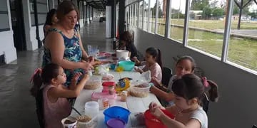Se llevó a cabo el Taller de Cocina Infantil en el Centro Cultural La Estación de Tres Arroyos