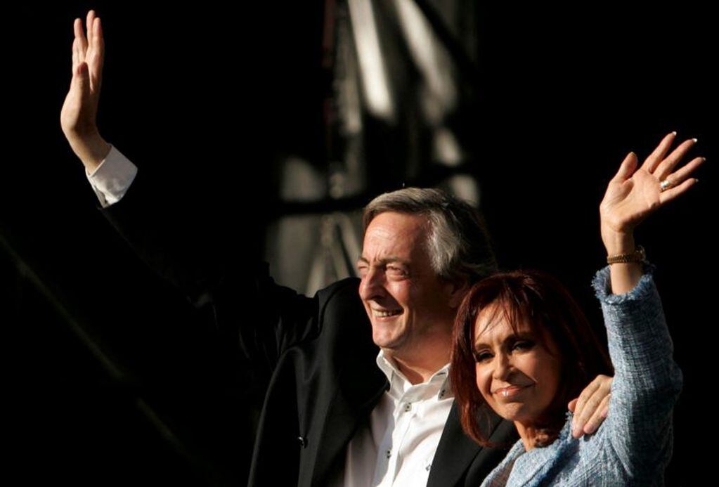 Nestor y Cristina (Foto: REUTERS/Marcos Brindicci)