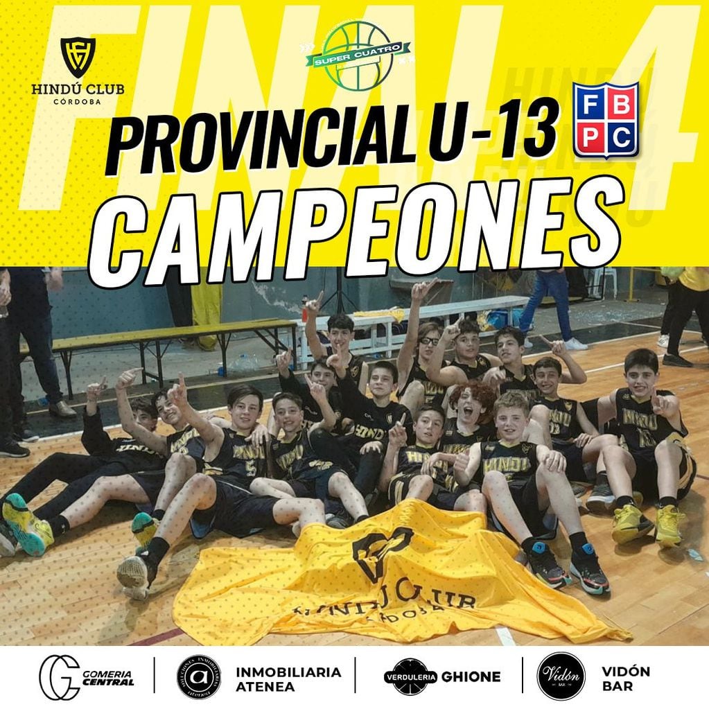 U13 Hindú Campeón Provincial