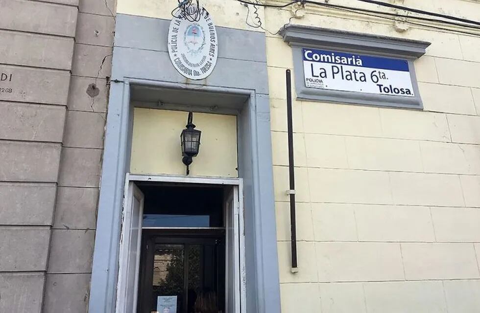 Comisaría Sexta La Plata. Fotografía: Archivo (web).