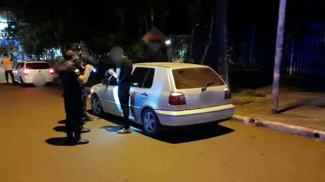 Aristóbulo del Valle: automovilista quiso “coimear” a policías y terminó detenido
