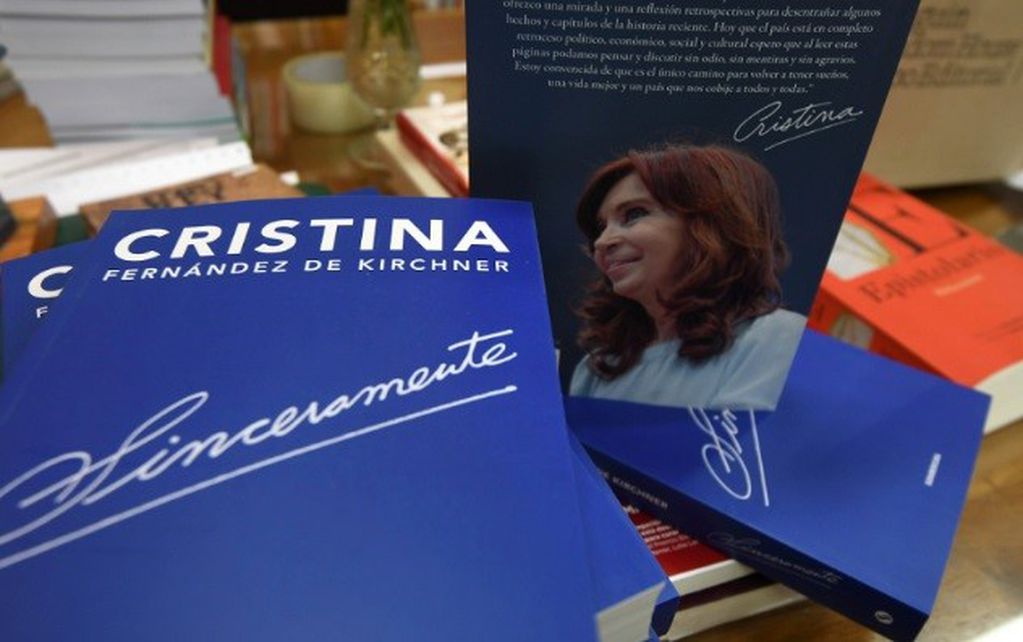 "Sinceramente, el libro de Cristina Fernández de Kirchner.