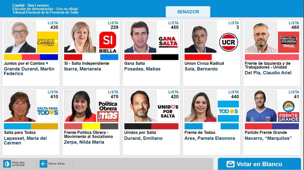 Elecciones provinciales de Salta 2021.