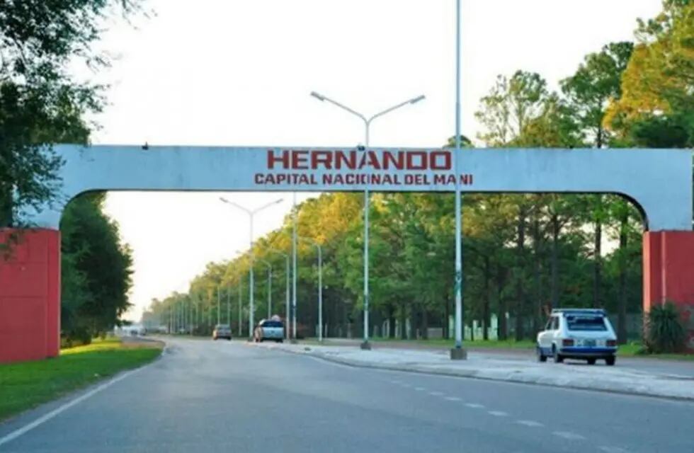 Localidad de Hernando.