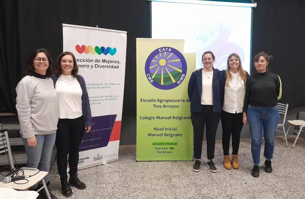 Taller sobre Prevención de la Violencia en el Noviazgo en la Escuela Agropecuaria de Tres Arroyos