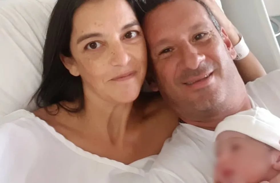 Soledad Laciar anunció el nacimiento de su hija Martina (Instagram)