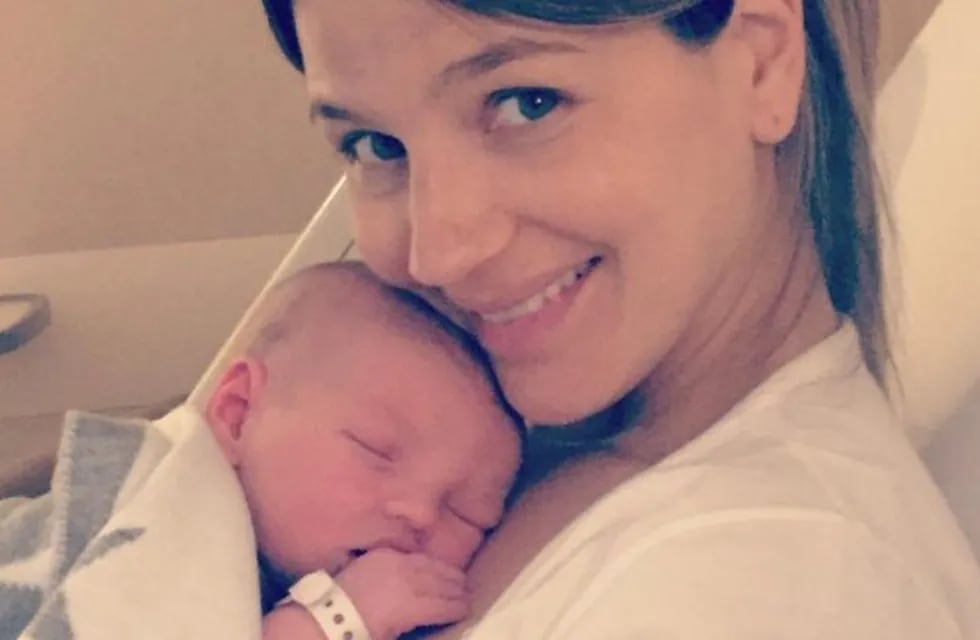 Marcela Kloosterboer compartió una tierna escena con su bebé: \