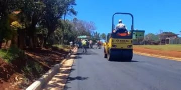 San Vicente: finalizan ejecución de obras viales