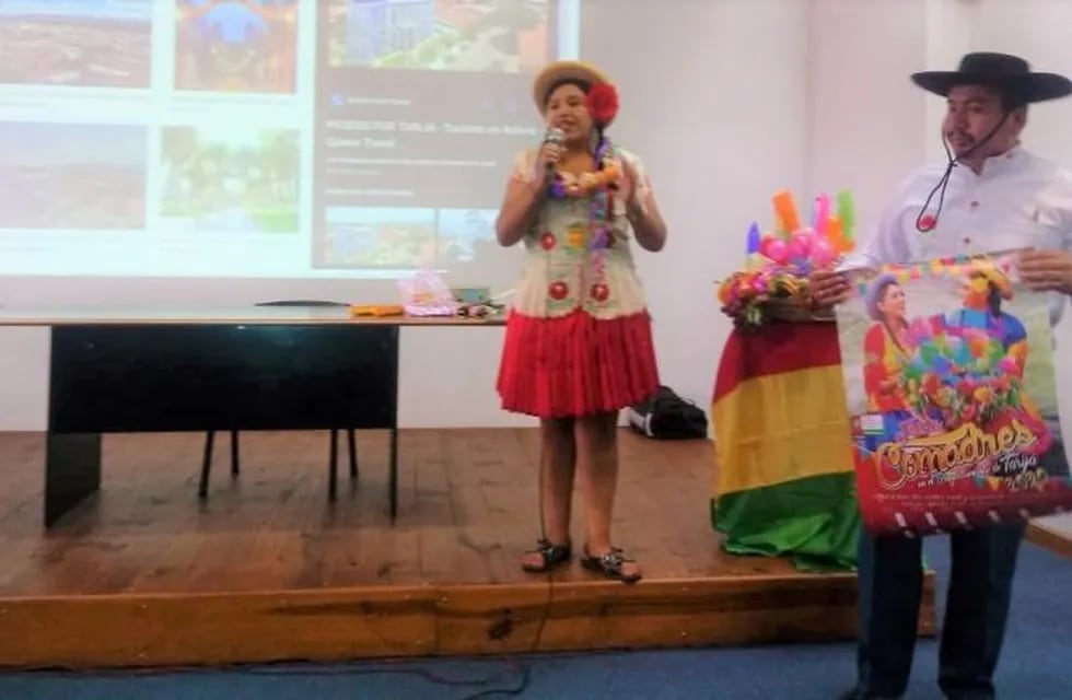 Presentación del Jueves de Comadres de Tarija, en Jujuy