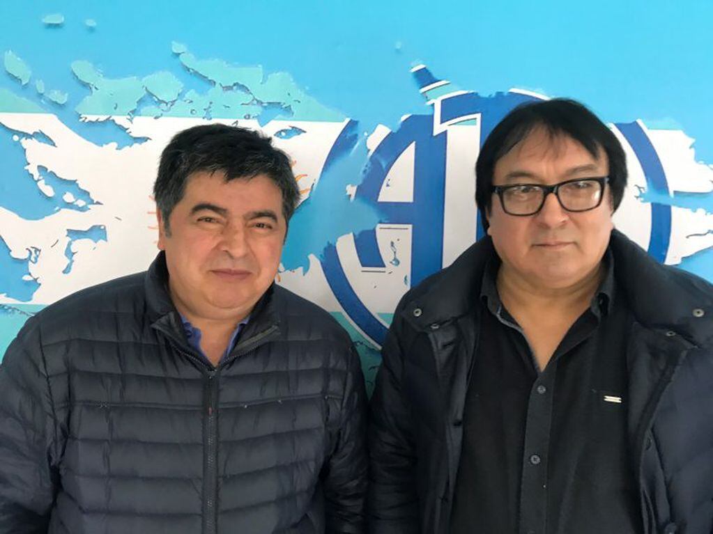 ATE Tolhuin reunión provincial Secretario General Córdoba y Concha Tolhuin, Tierra del Fuego
