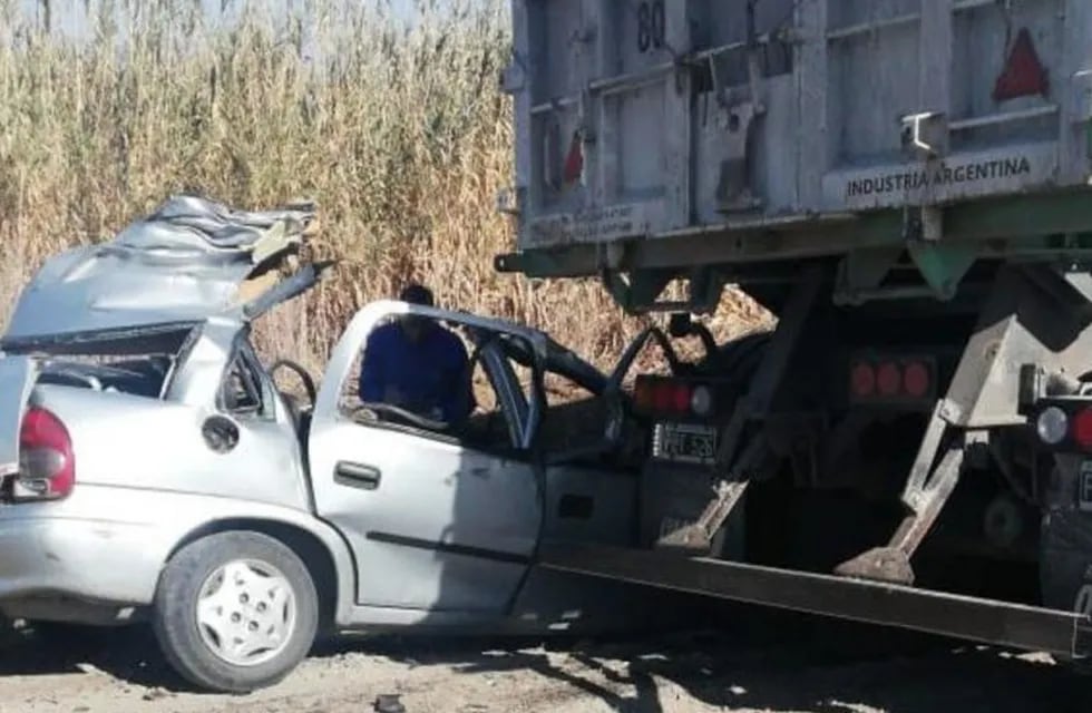 Accidente en Ruta 40 y 5 muertos en Lavalle Mendoza