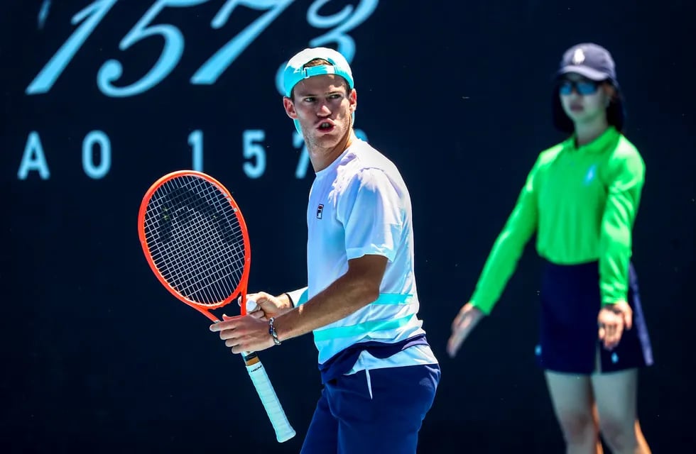 Diego Schwartzman barrió al francés Alexandre Muller y avanzó a tercera ronda del Australian Open 2021. (EFE/EPA/JASON O'BRIEN)