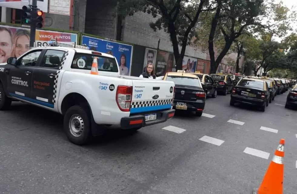 Más de una docena de robos a taxistas y nueva protesta de tacheros