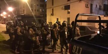 Allanamientos por balaceras en Rosario