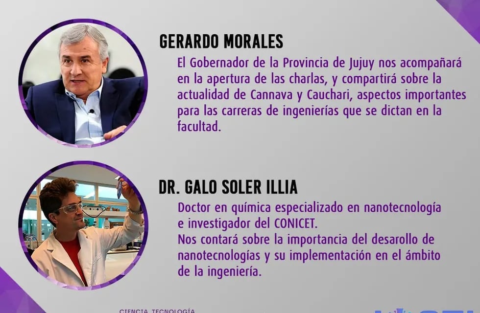 Contará con la participación del gobernador de la provincia Gerardo Morales y el especialista Galo Soler Illia.