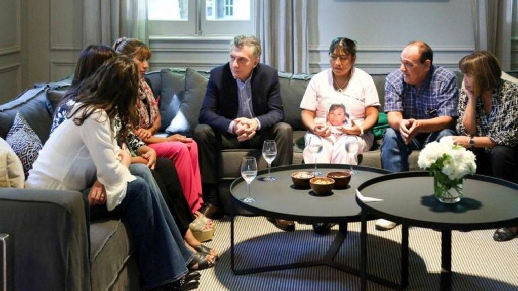 Macri recibi a familiares de víctimas de femicidios