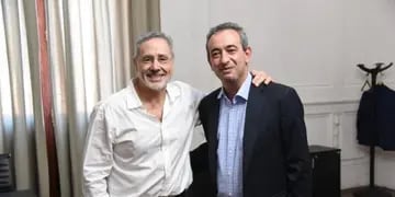 Marcelo Sain y Pablo Javkin