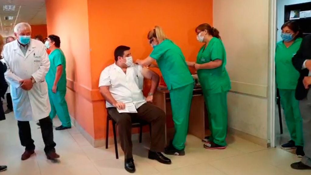 Comenzó el proceso de Vacunación contra el coronavirus en Santiago del Estero.