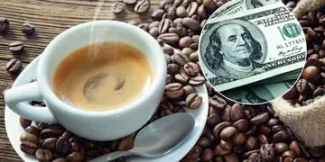 La cafetería porteña que te imprime sobre el café la cotización del dólar blue