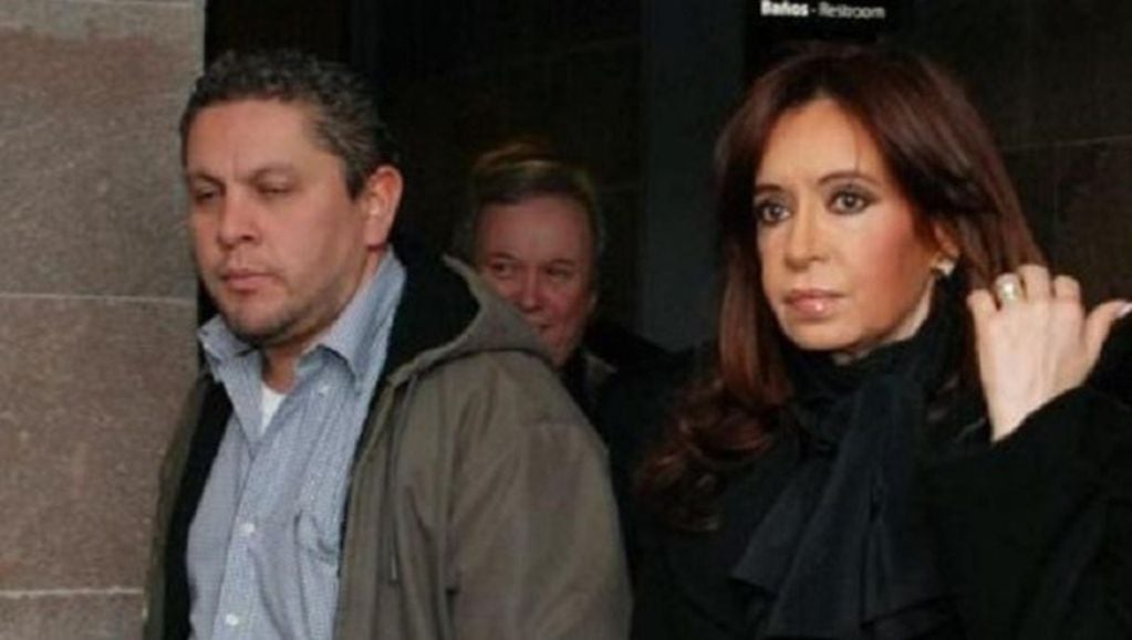 Fabián Gutiérrez y Cristina Kirchner.