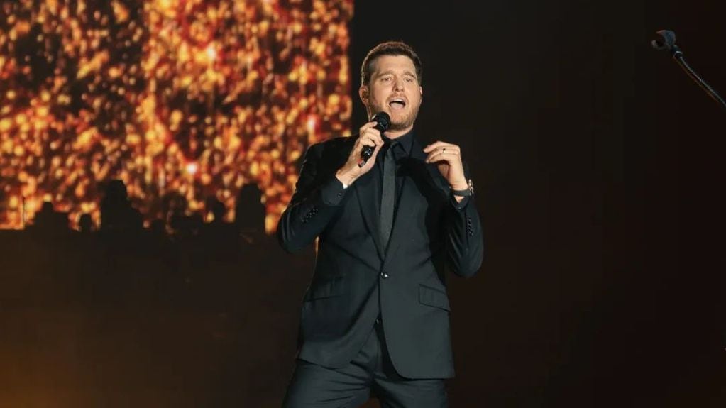 Michael Bublé se presentó en Argentina.