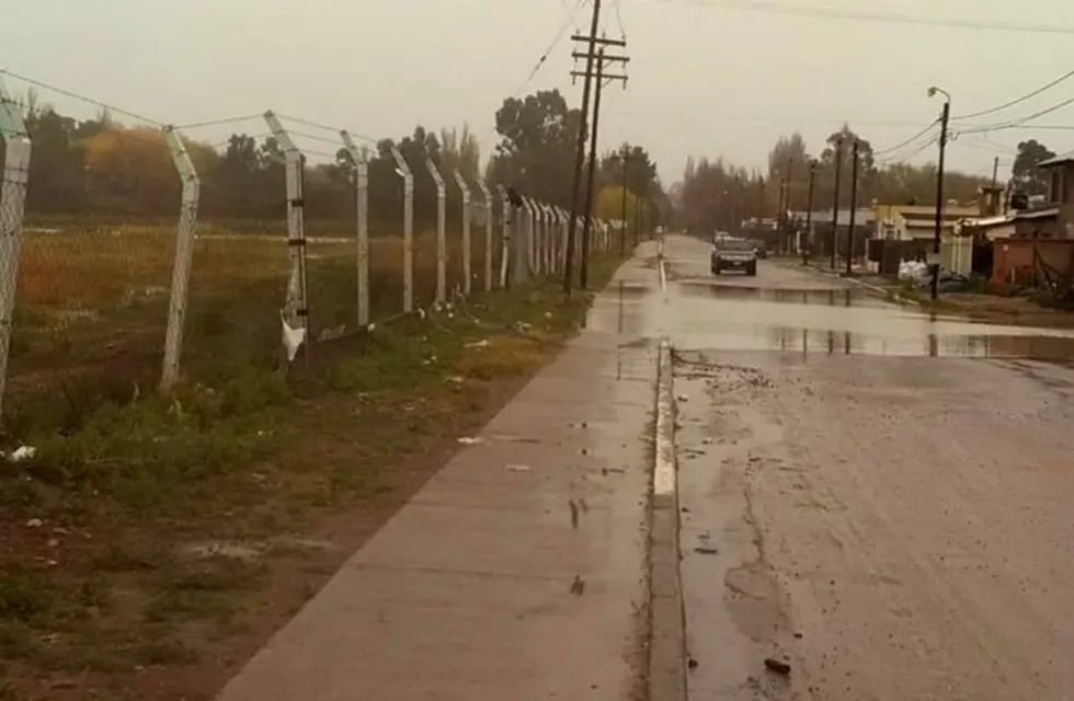 Según la Municipalidad, las calles de Rawson y Playa Unión drenaron con normalidad y no hubo mayores complicaciones.