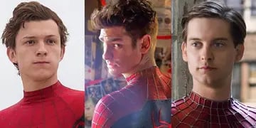 El sueño de los fans de Marvel: Tom Holland, Andrew Garfield y Tobey Maguire, juntos en "Spider-Man: No Way Home" (2021)