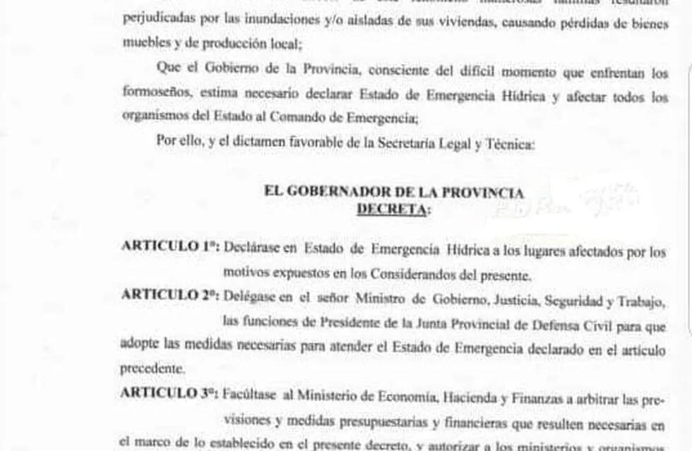 El Decreto tiene efectiva vigencia pues ya ha sido publicado en el boletín oficial