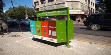 Colocarán puntos verdes para residuos secos reciclables en Eldorado