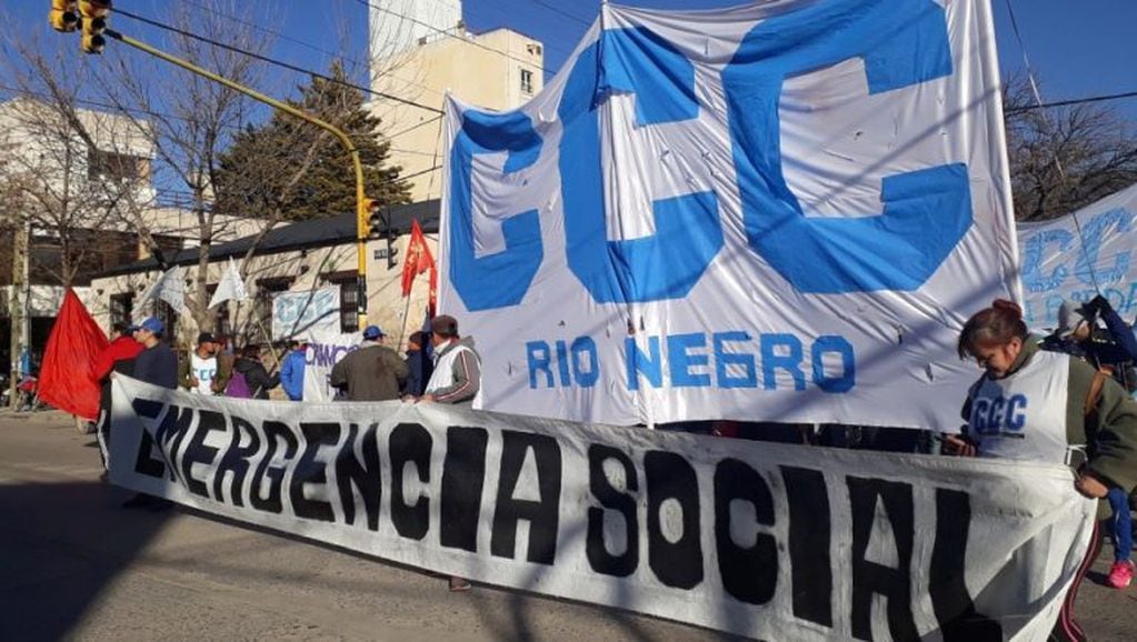 Organizaciones sociales y gremios reclaman una prórroga de la Emergencia Social durante cuatro años más en Roca.