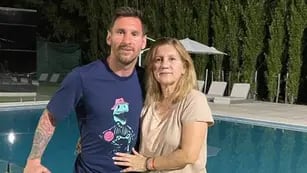 Lionel Messi y Celia Cuccittini