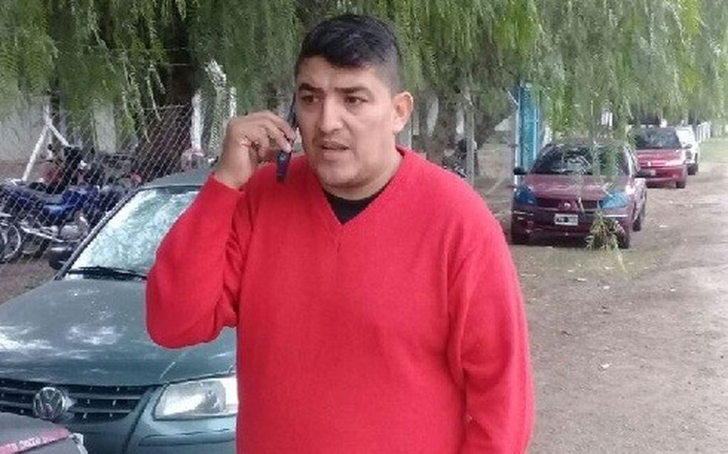 Claudio Carrizo, representante gremial de los trabajadores despedidos de Calzados Catamarca  (Foto: Diario República)