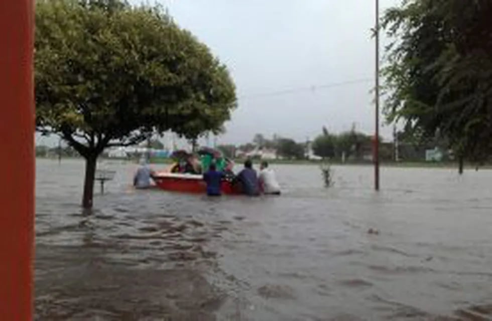 Inundaciones en Arroyo Seco.