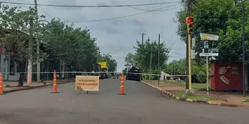 Puerto Iguazú: continúan los trabajos de pavimento en la Av. República Argentina