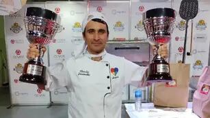 Claudio Jaramillo es el chubutense que se consagró campeón en el Campeonato Argentino de la Pizza y la Empanada 2022.