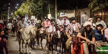 Cabalgata de la Fe en Caucete