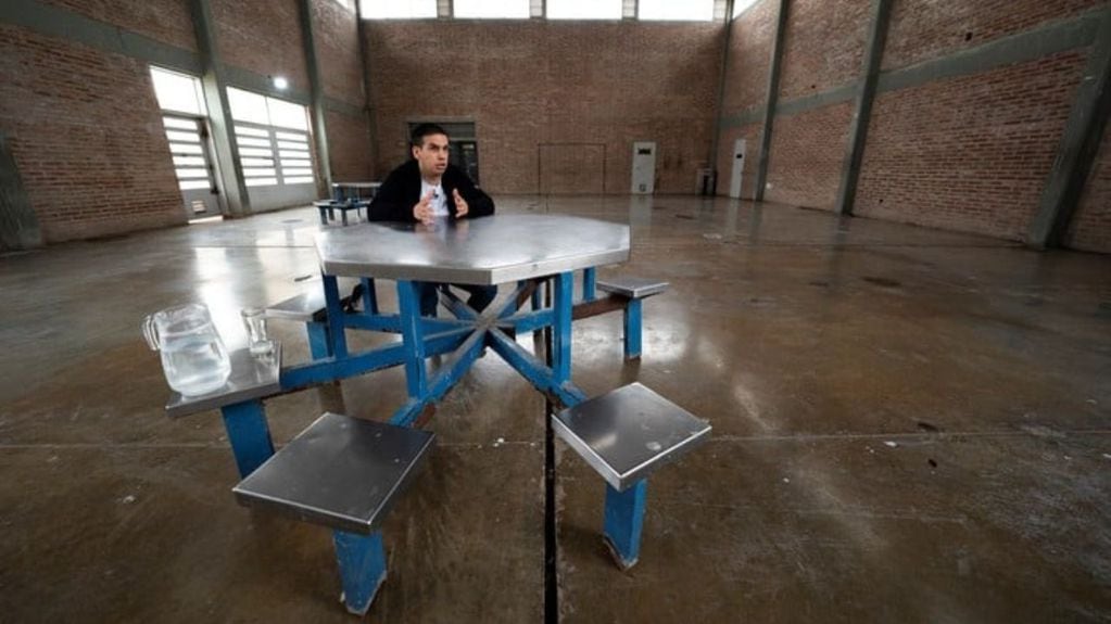 La entrevista se desarrolló en la cárcel de Piñero.