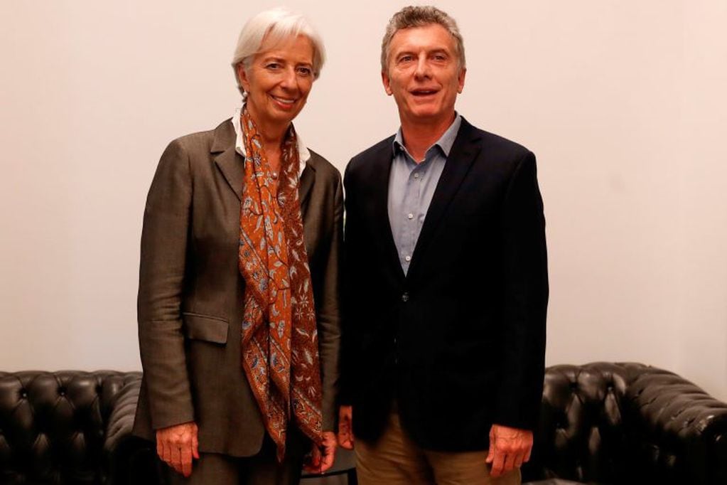 Macri junto a Lagarde