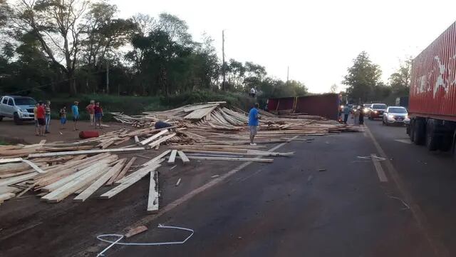 Accidente vial en Campo Viera dejó un herido leve