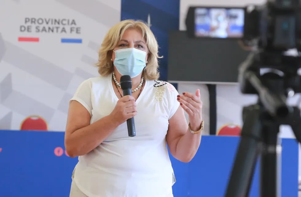 La ministra de Salud, Sonia Martorano, aclaró que la idea es implementar un cambio "unificado" junto a otras provincias. (Gobierno de Santa Fe)