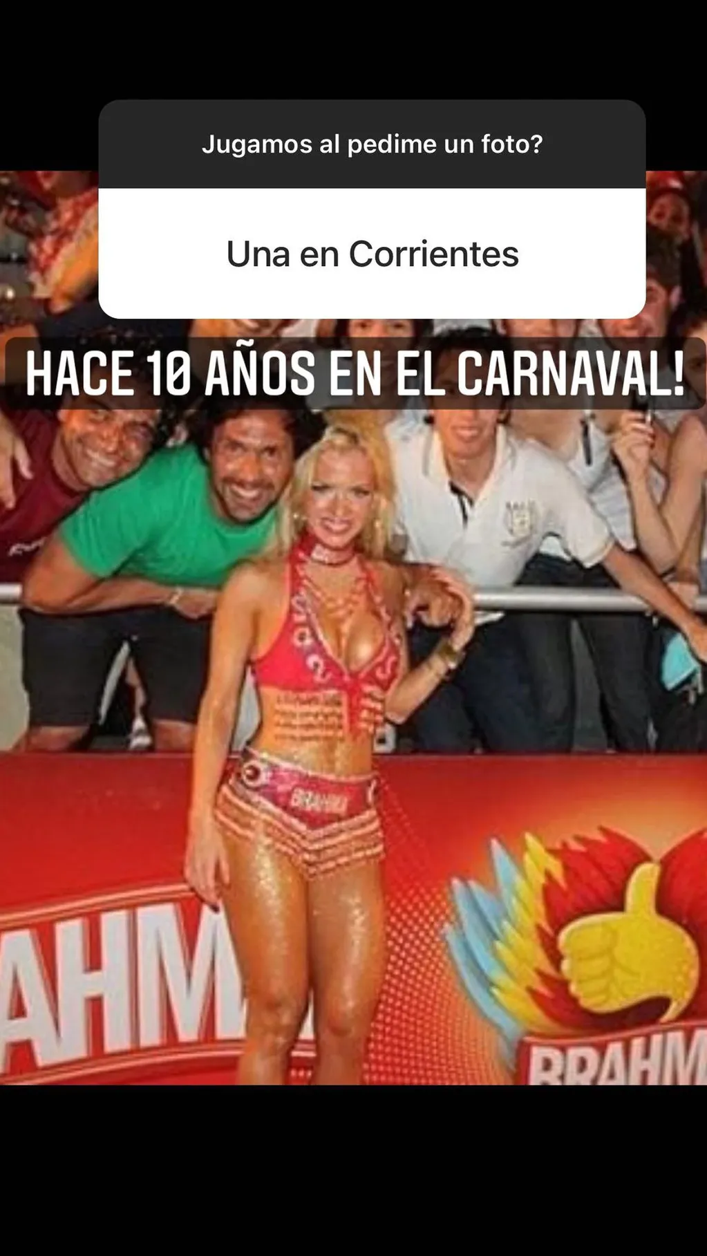 10 años atrás en el carnaval de Corrientes