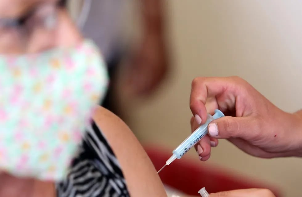 Vacunación en Mendoza.