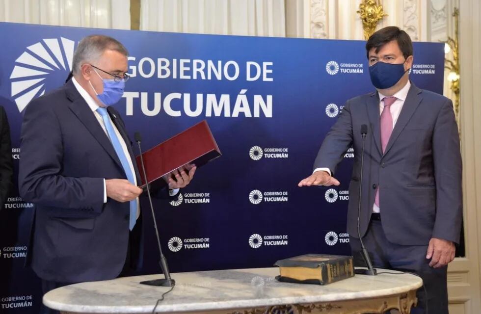 Juró el nuevo ministro de seguridad de Tucumán.