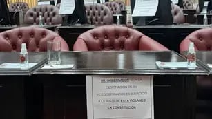 Rechazo de la oposición en la apertura de las sesiones legislativas de San Luis