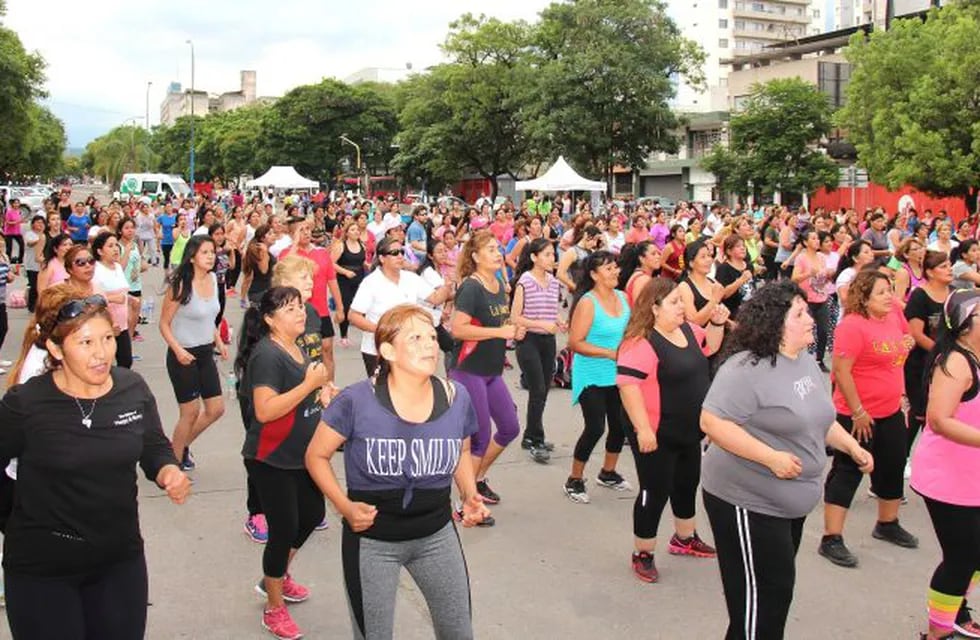 Día de la Madre, con actividad física, en Jujuy